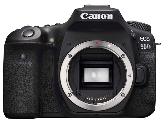Canon 90D DSLR camera